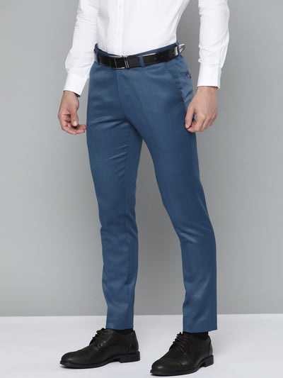 Blue Auto Fit Waist Trousers