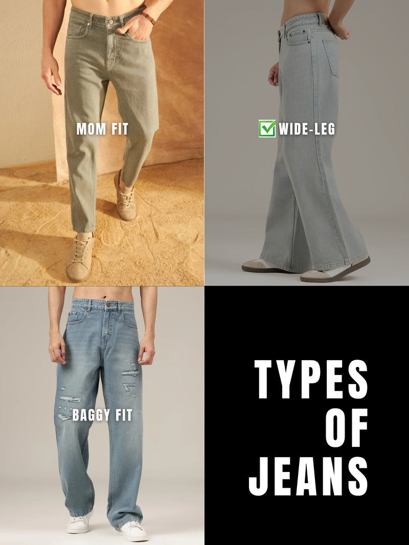Heritage Wide Leg Jeans