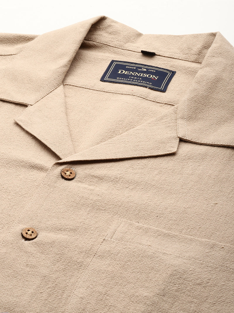 DENNISON Men Smart Opaque Casual Shirt