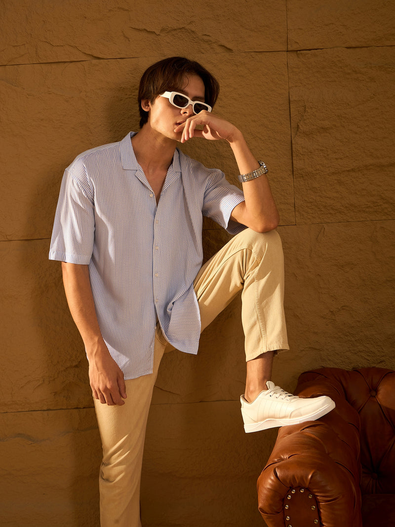 Striped Oversized Shirt