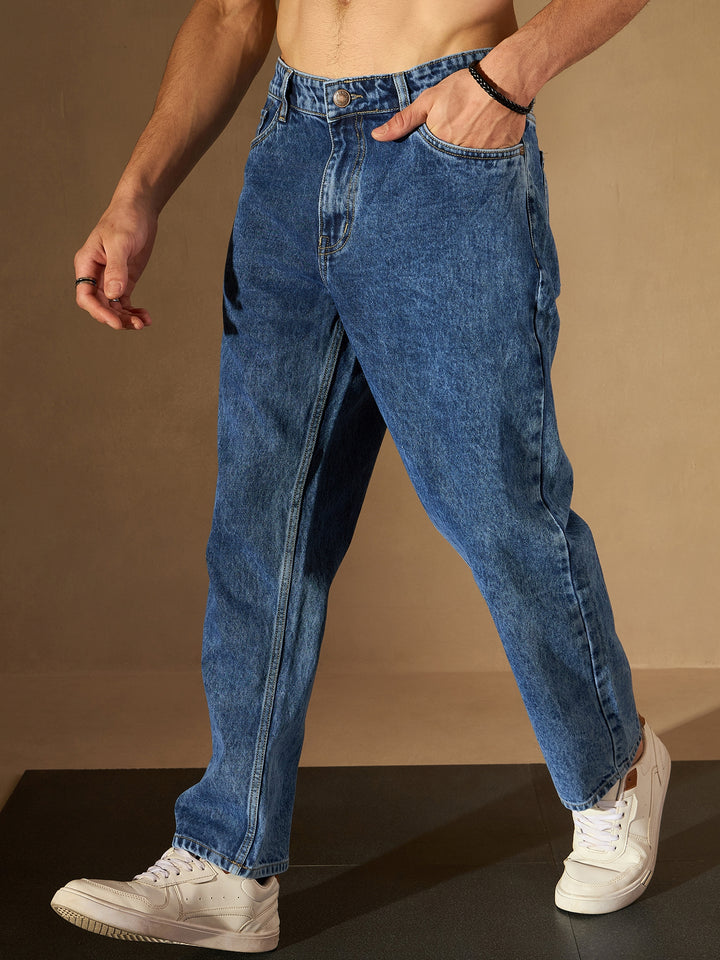 Men's Korean Baggy Fit Jeans