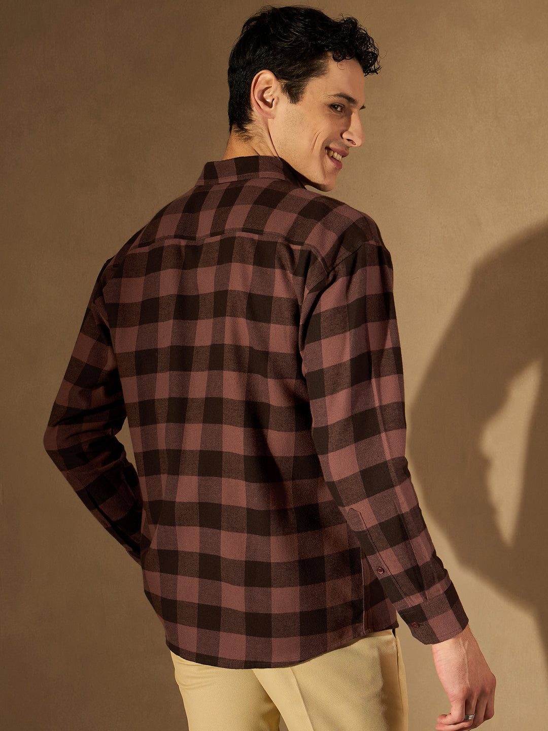 Double Pocket Checked Shirt