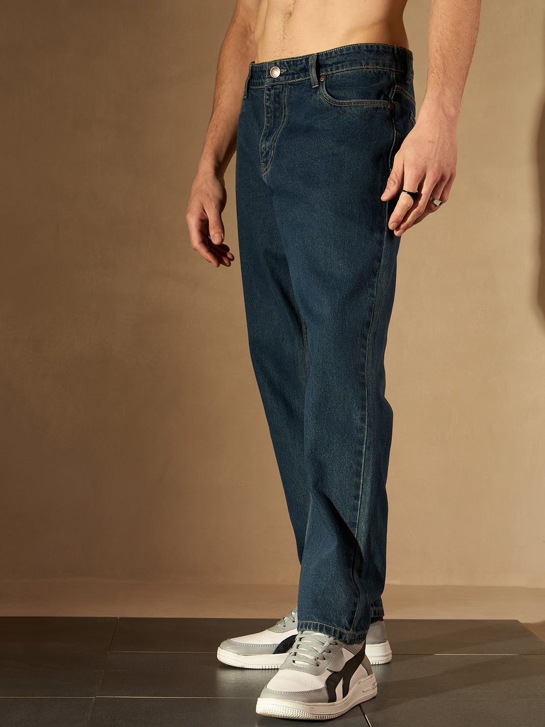 Men's Korean Baggy Fit Jeans