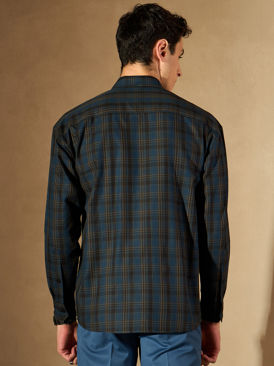 Double Pocket Checked Shirt