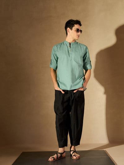Mandarin Short Kurta