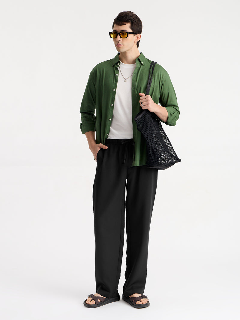 Relaxed Korean Pants
