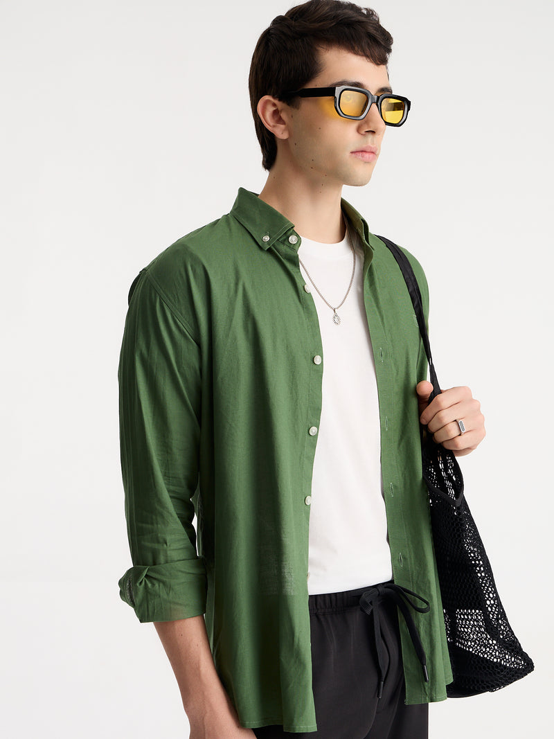 Linen Relaxed Fit Shirt