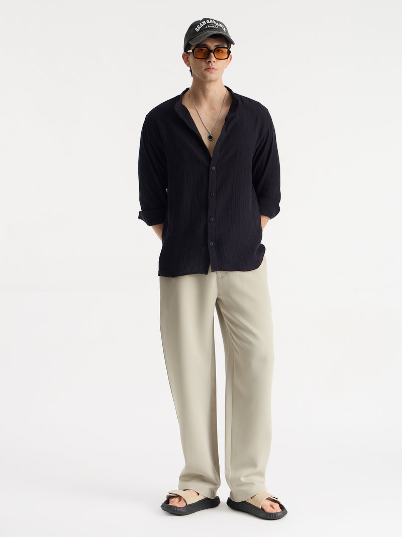 Relaxed Korean Pants