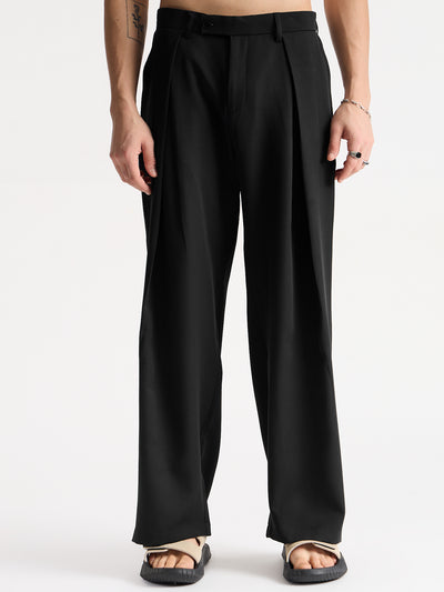 Italian Pleat Baggy Trousers