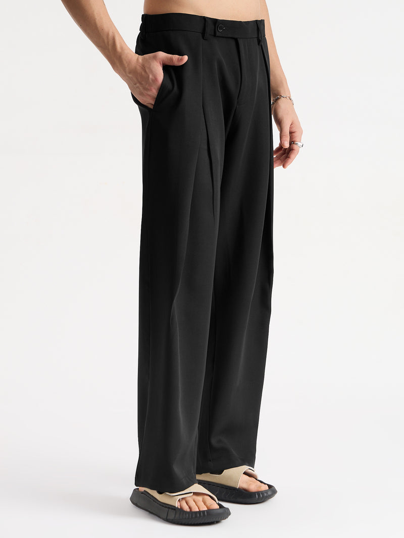 Italian Pleat Baggy Trousers