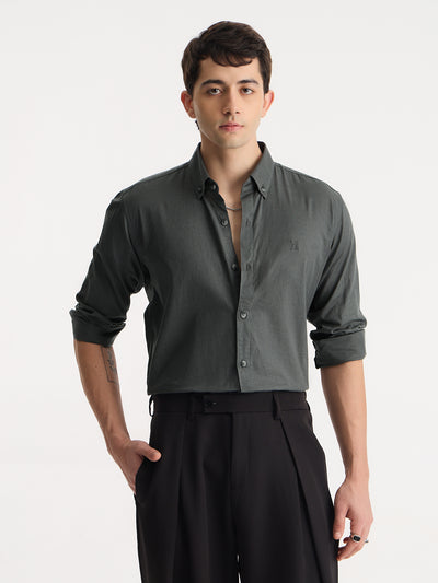 Cotton Linen Relaxed Fit Shirt
