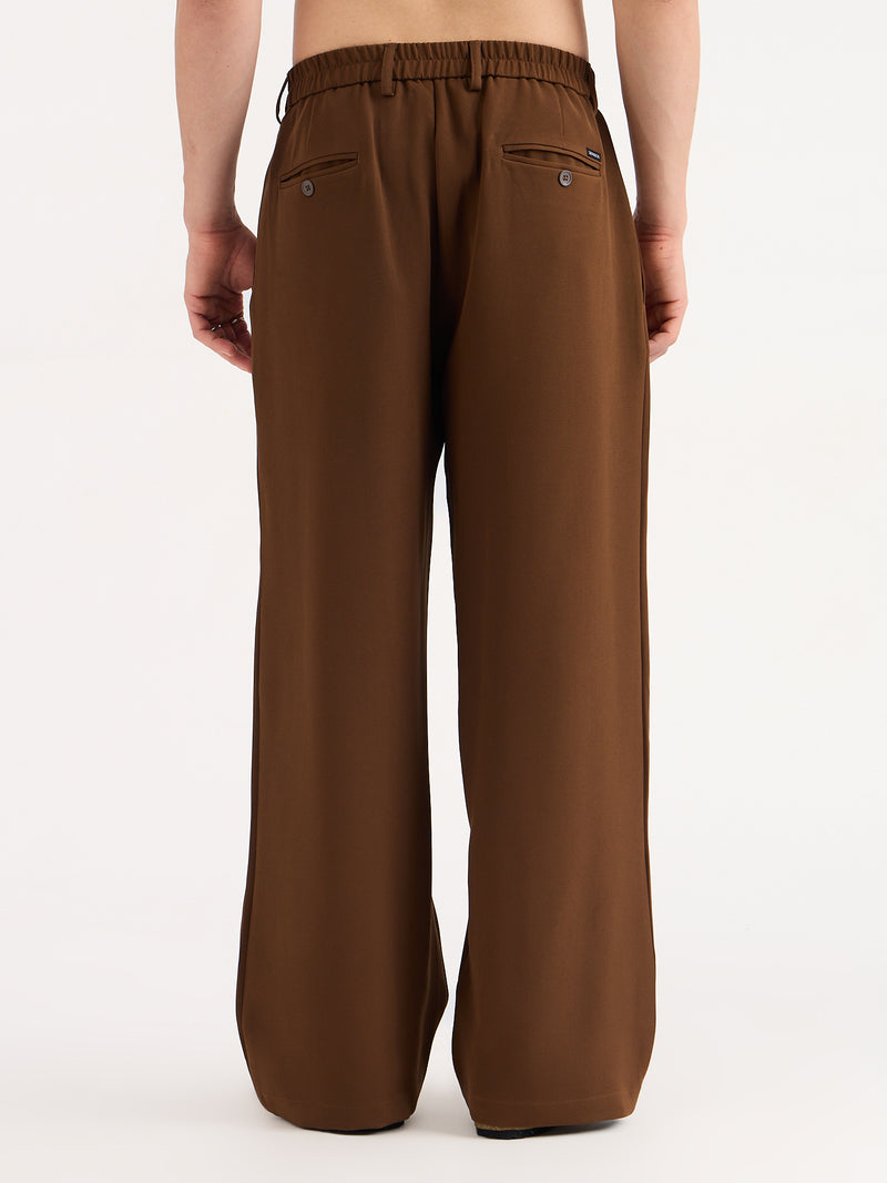 Italian Pleat Baggy Trousers