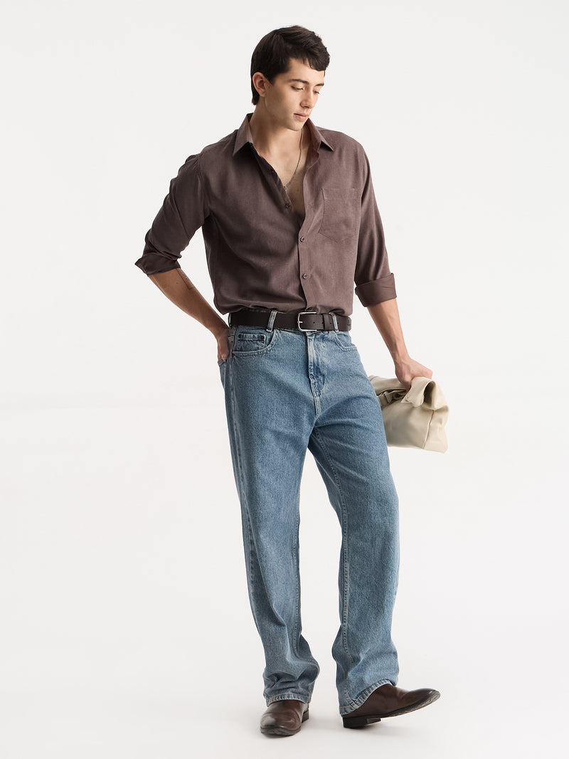 Classic Velvet Regular Fit Shirt
