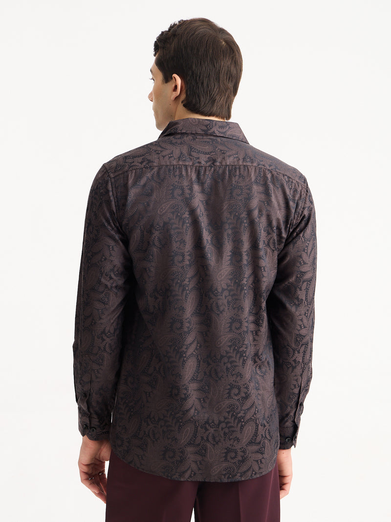 Paisley Blazer Shirt