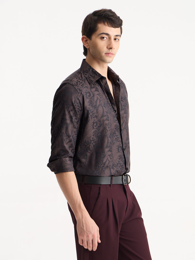 Paisley Blazer Shirt