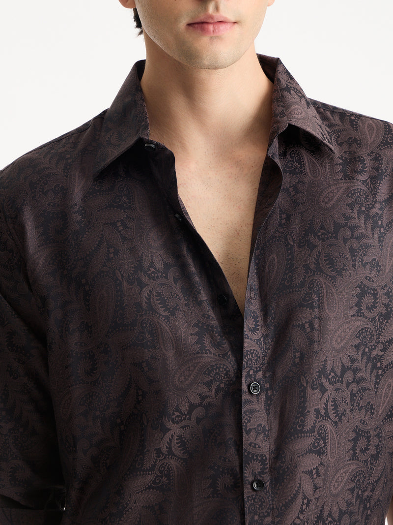 Paisley Blazer Shirt