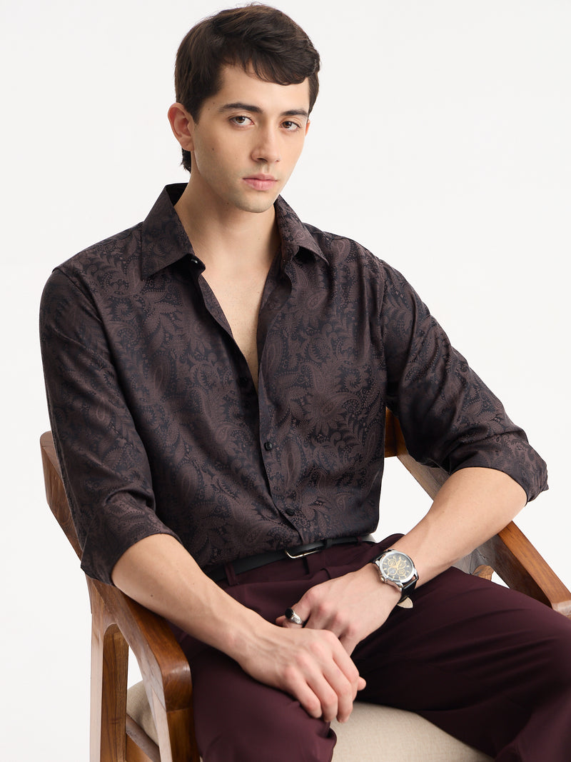 Paisley Blazer Shirt
