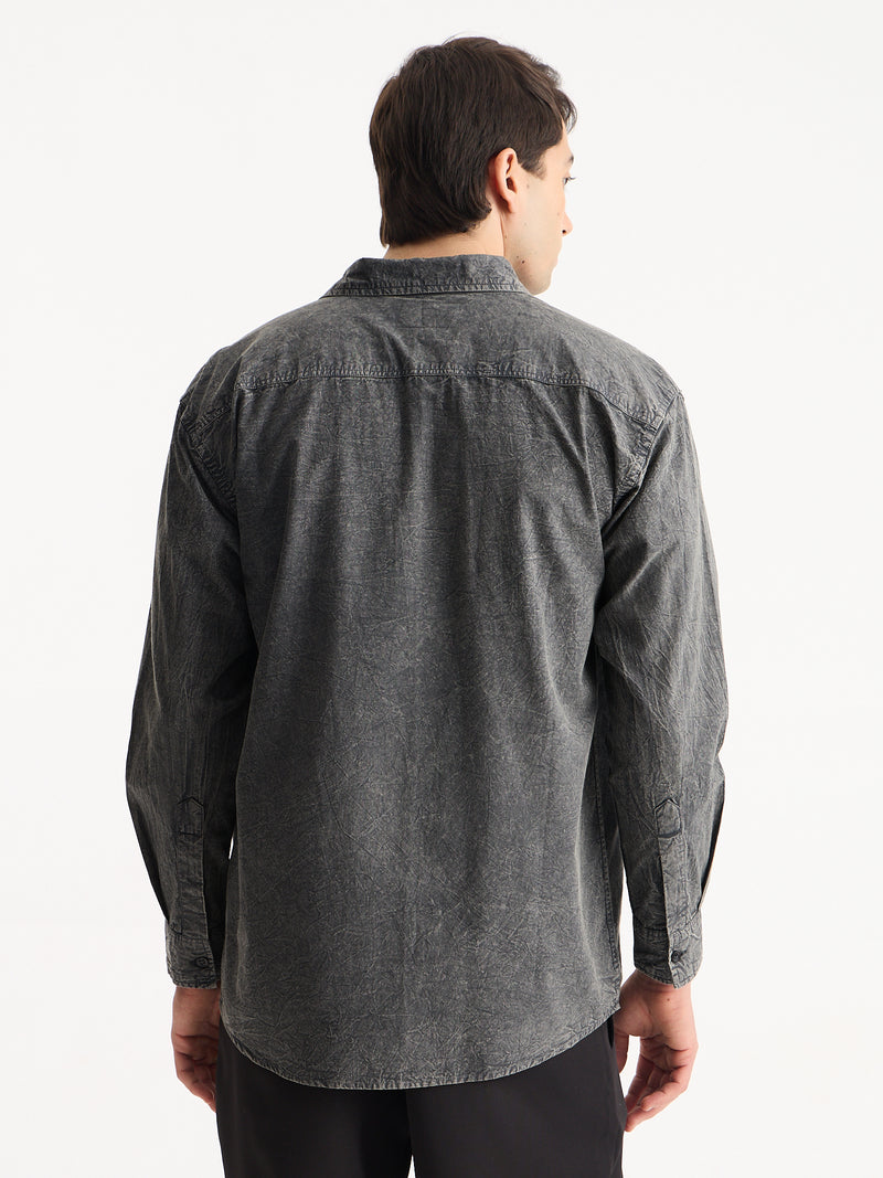 Vintage Wash Utility Shirt