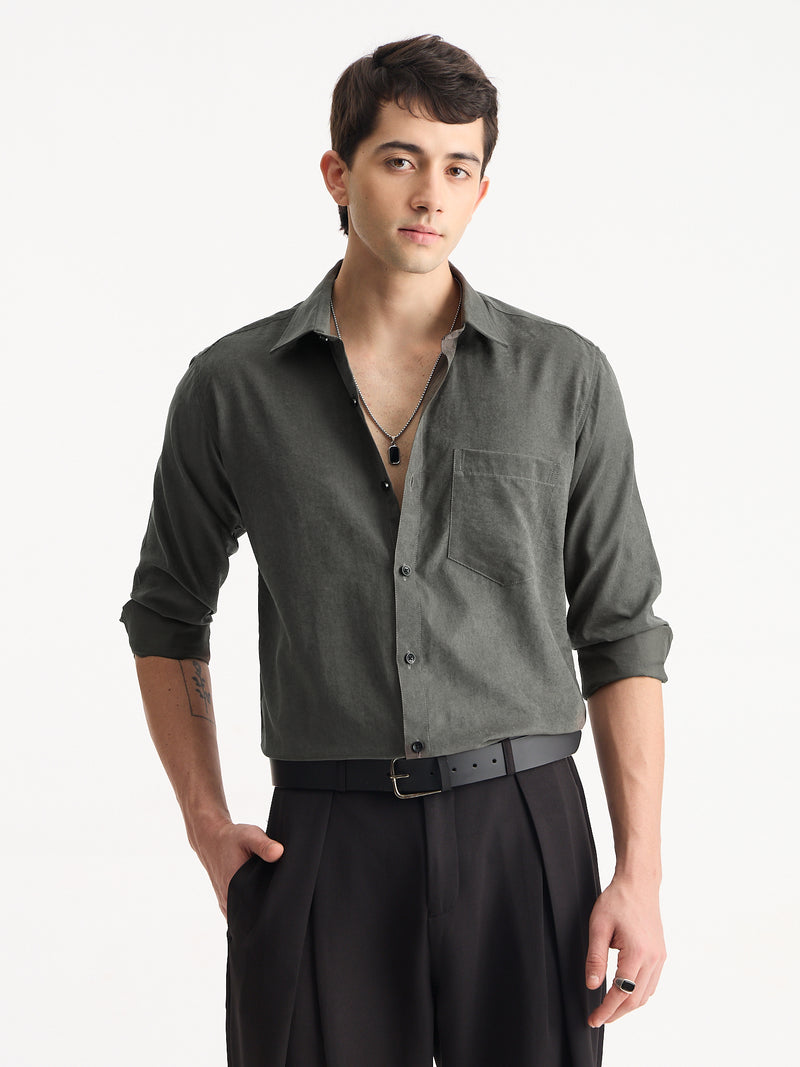 Classic Velvet Regular Fit Shirt