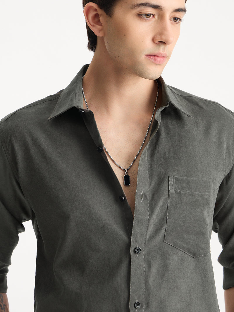 Classic Velvet Regular Fit Shirt