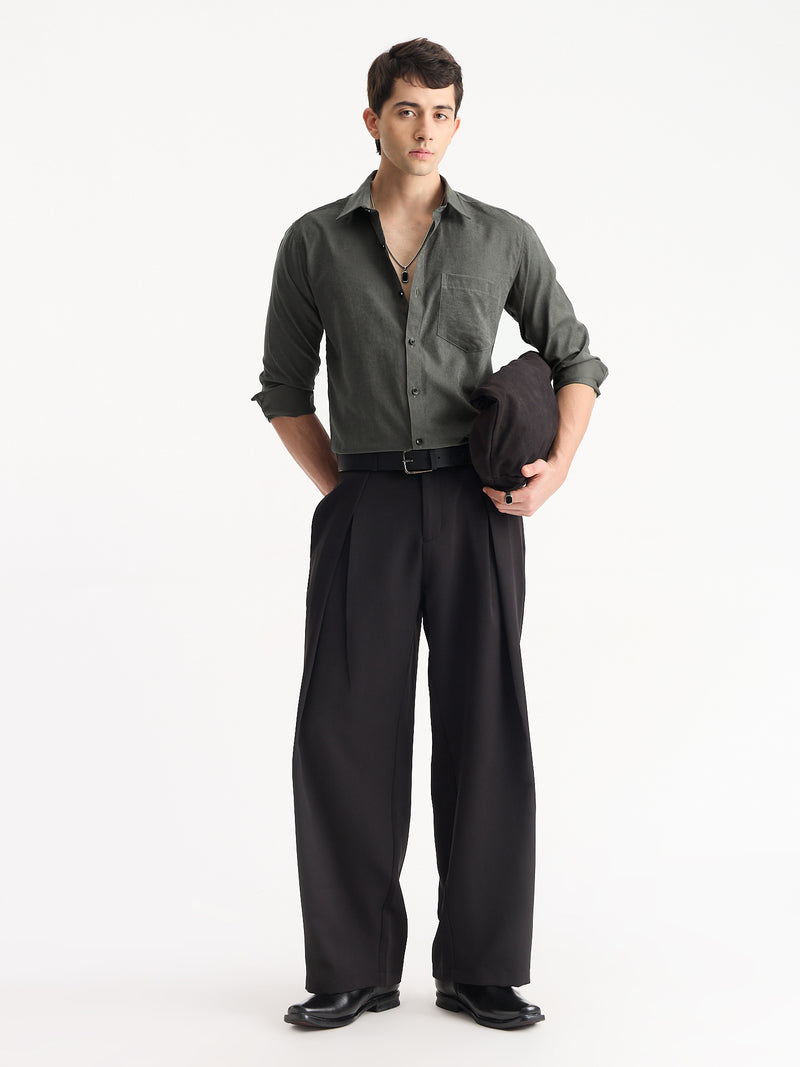 Classic Velvet Regular Fit Shirt