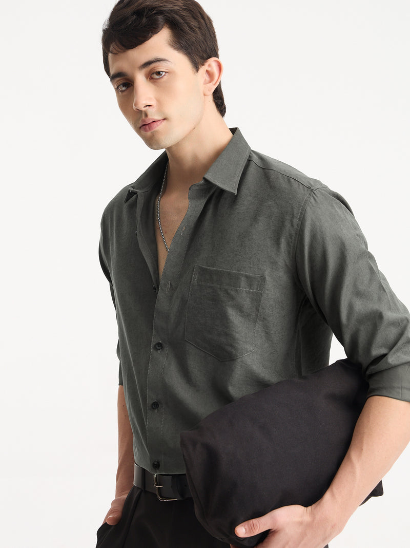 Classic Velvet Regular Fit Shirt