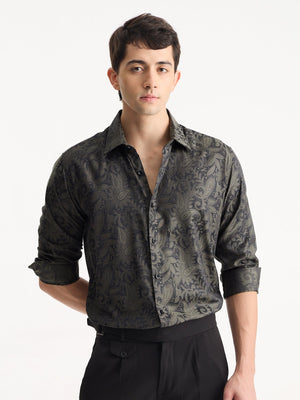 Paisley Blazer Shirt