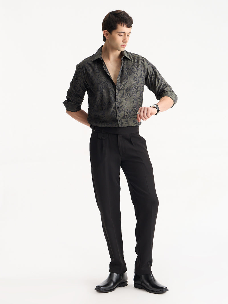 Paisley Blazer Shirt