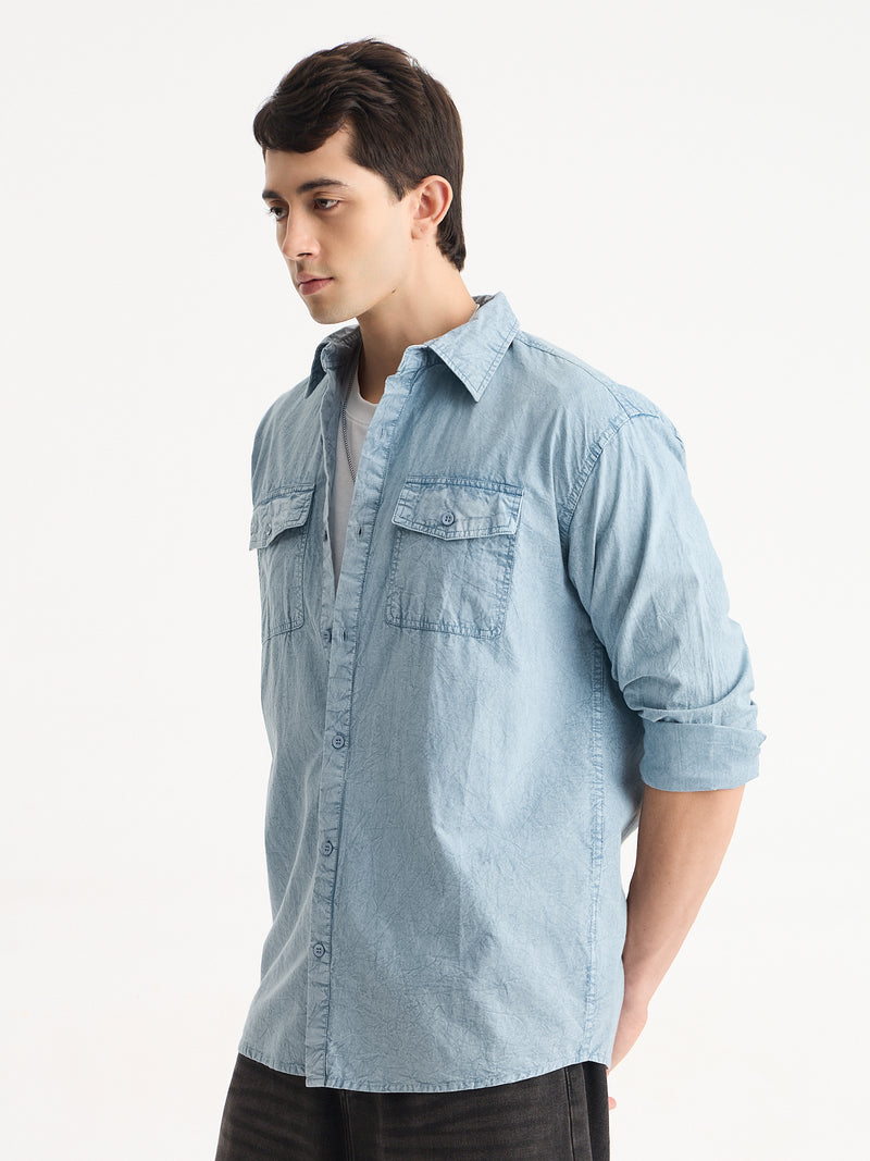 Vintage Wash Utility Shirt