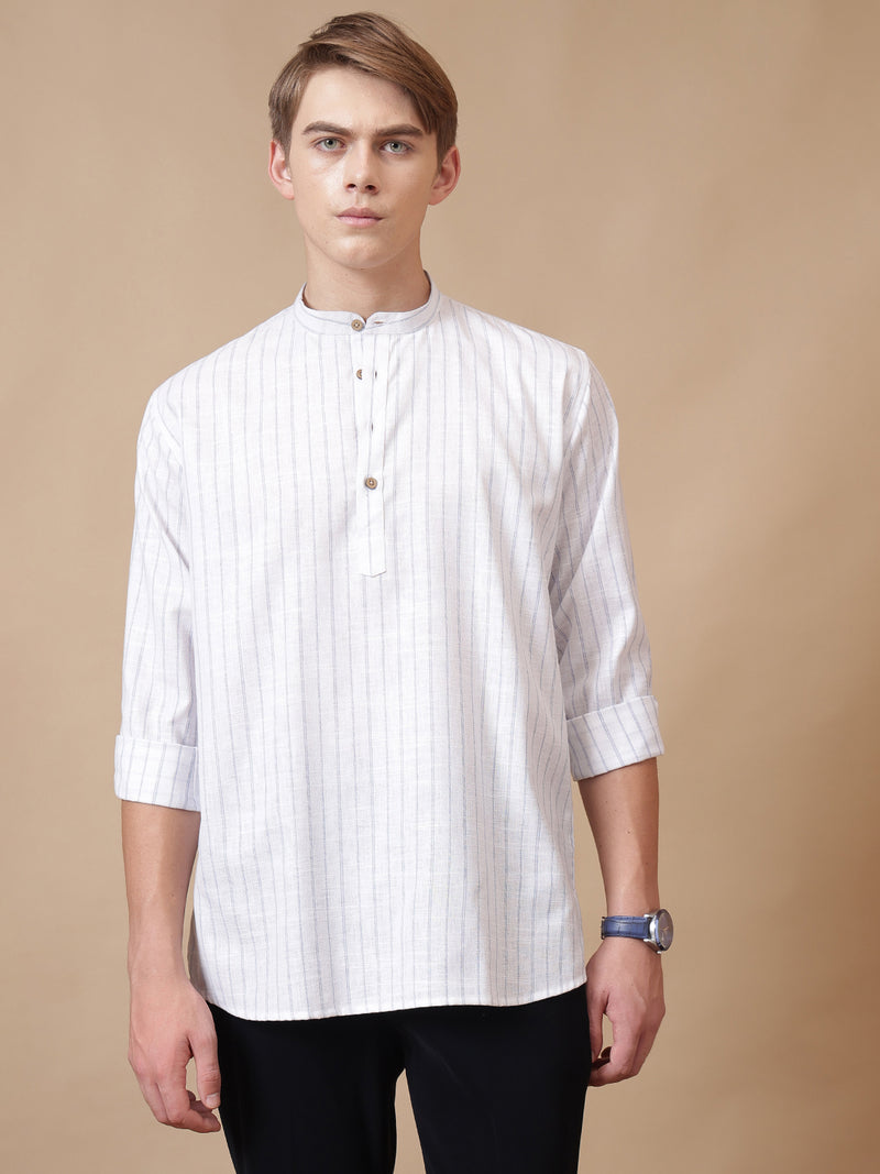 Everyday White Short Kurta