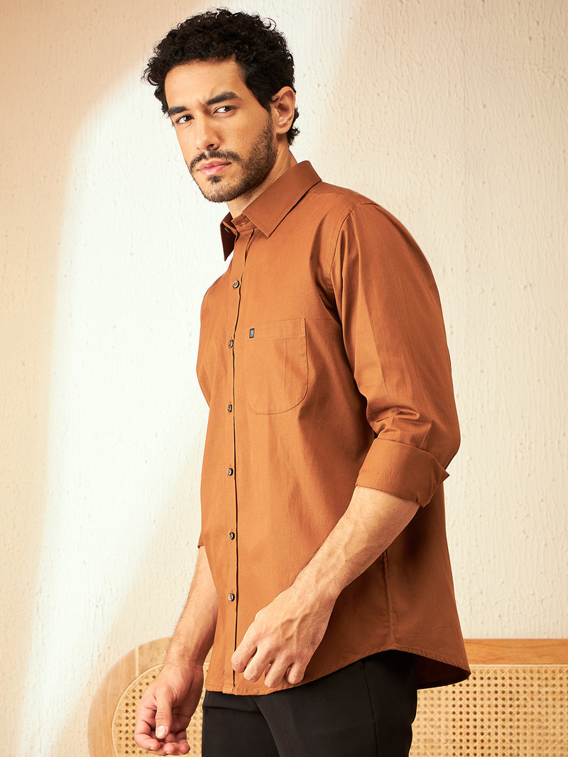 Brown: Formal Shirt