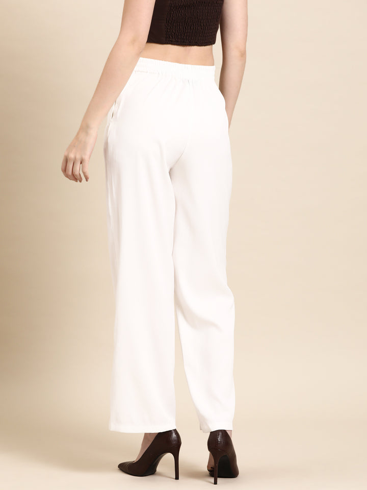 DENNISON Smart High-Rise Pleated Trousers