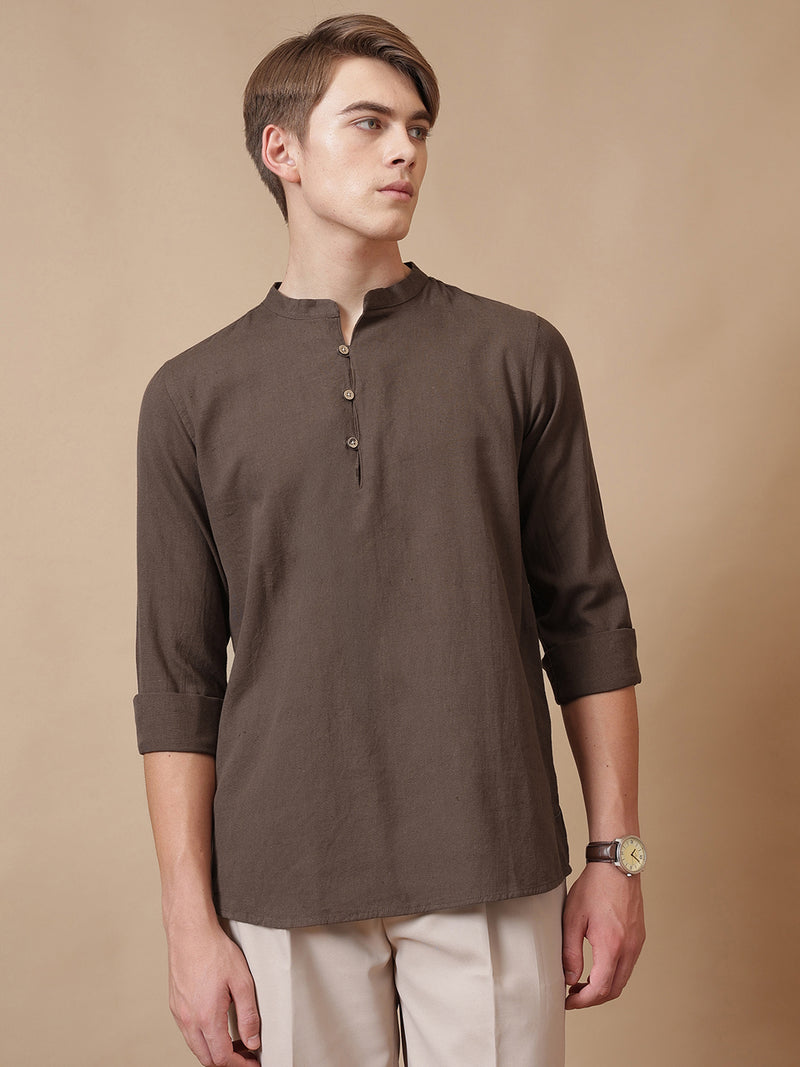 Mandarin Everyday Short Kurta