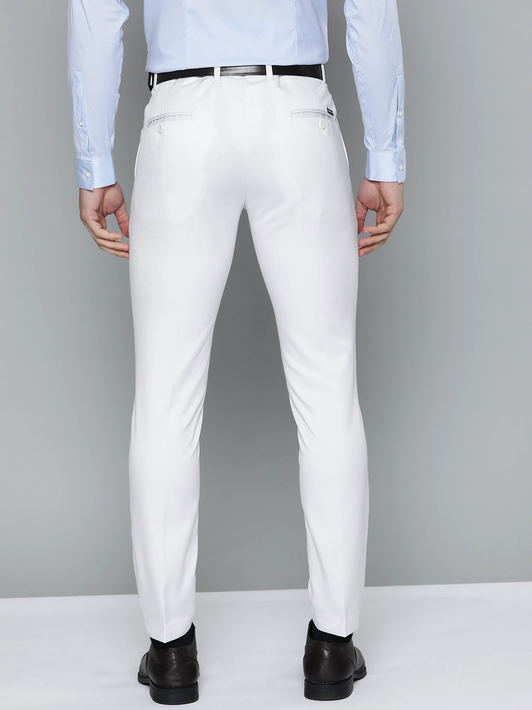 Buy White Trousers & Pants for Men by Bhaane Online | Ajio.com