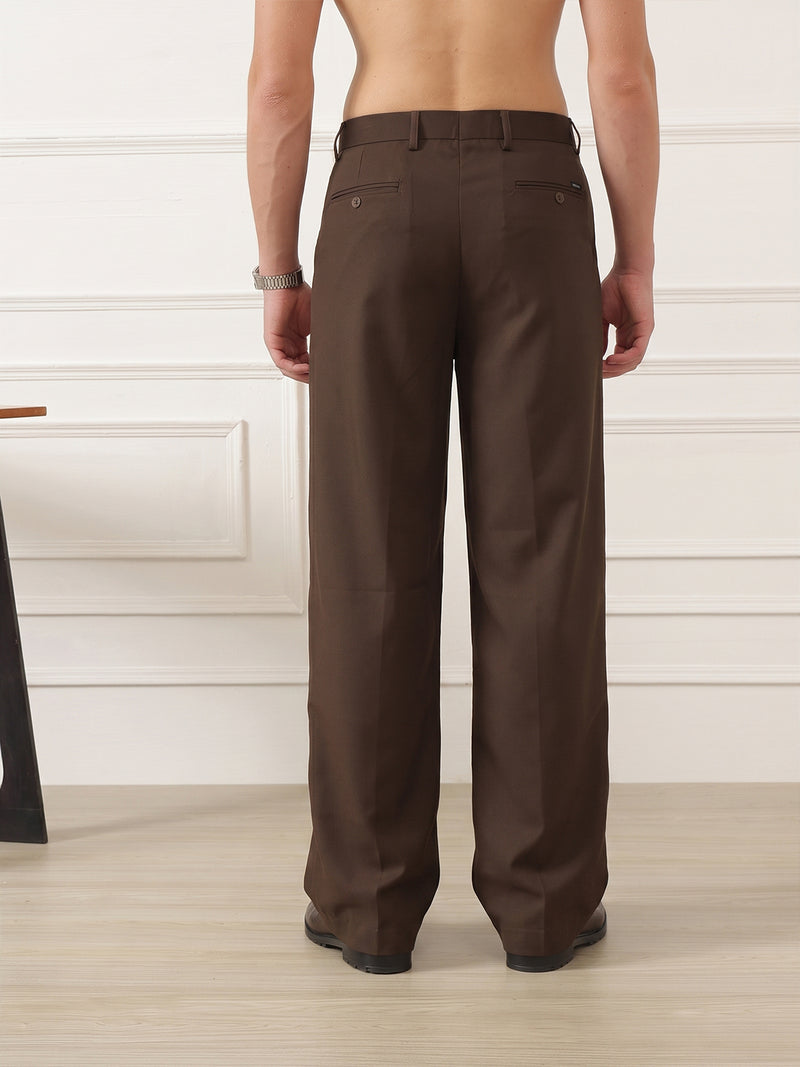 Wide Leg Pleated Korean Pant