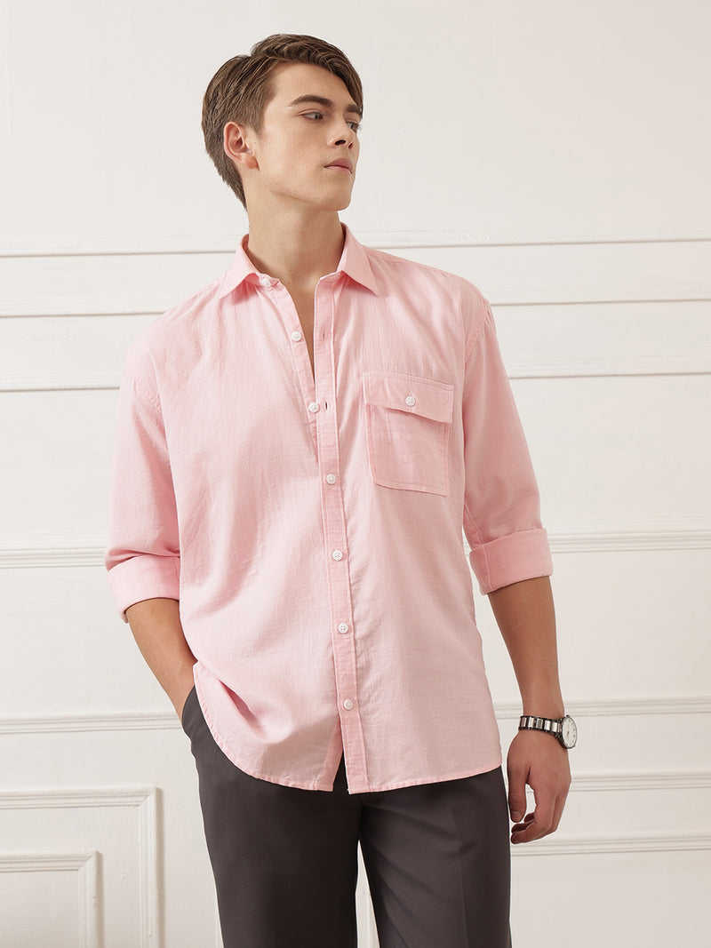 Oversized Flap Pocket Shirt