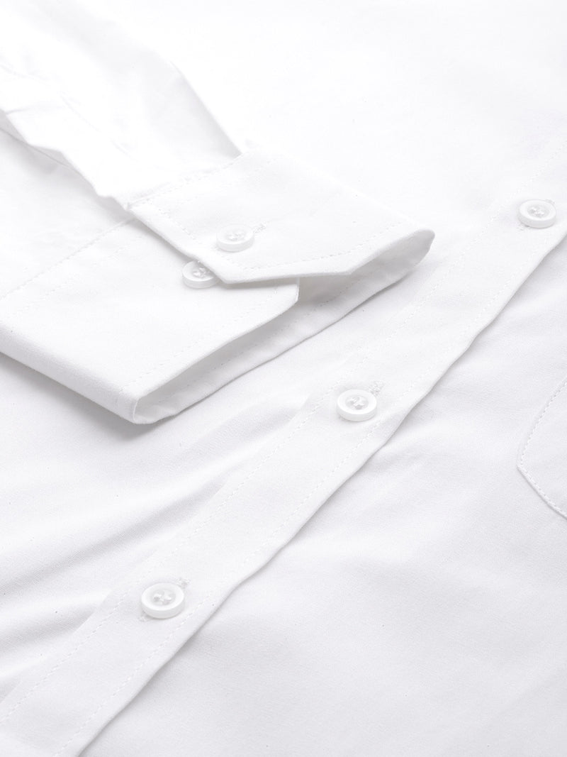 White: Laffer Smart Opaque Formal Shirt