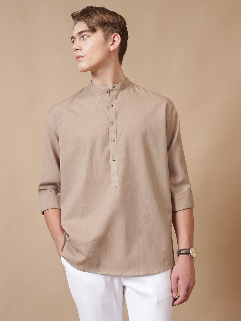 Mandarin Everyday Short Kurta