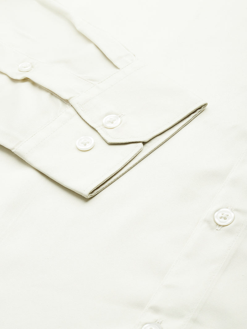 Green: solid opaque Formal shirt