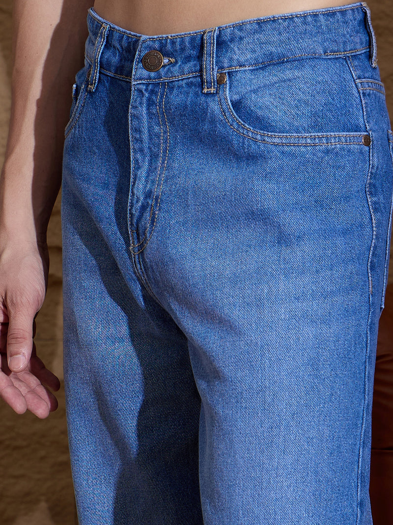 Light Fade: Korean Baggy Jeans