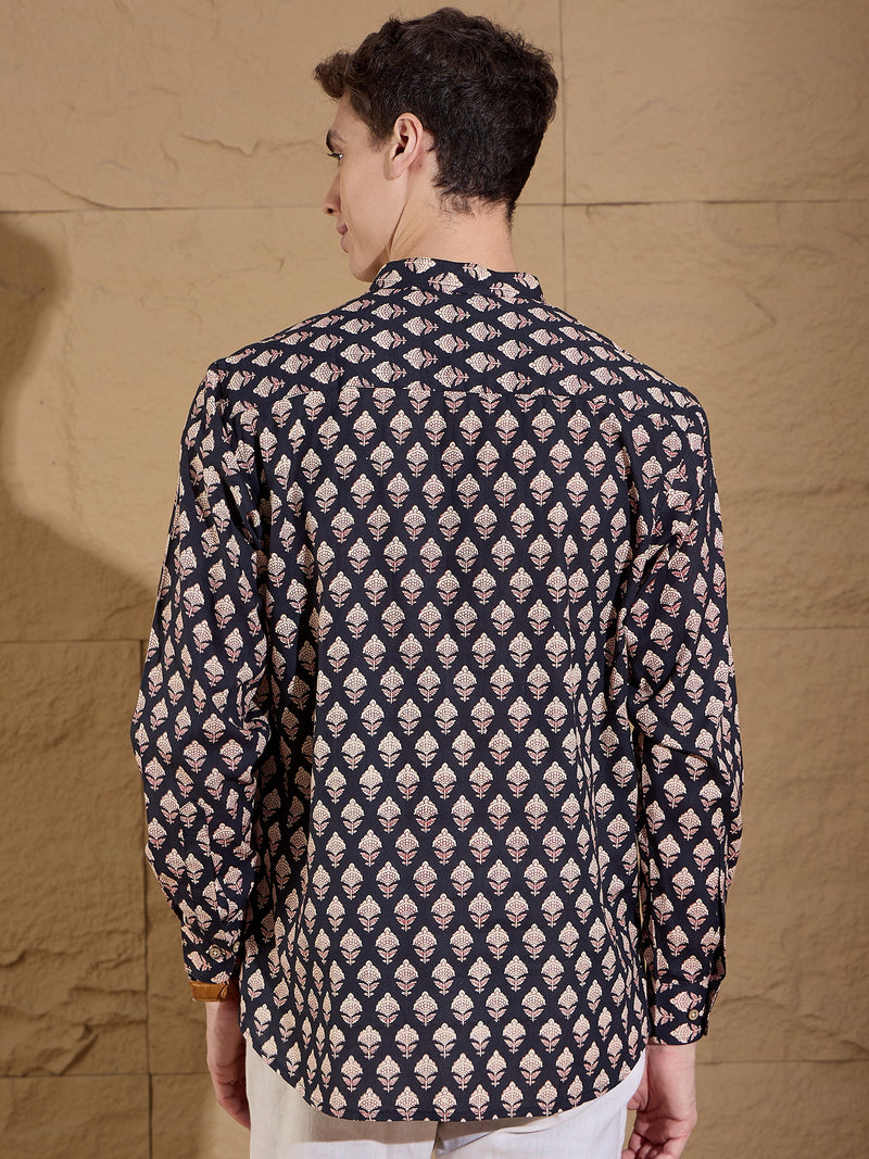Block Printed Sustainable Short Kurta