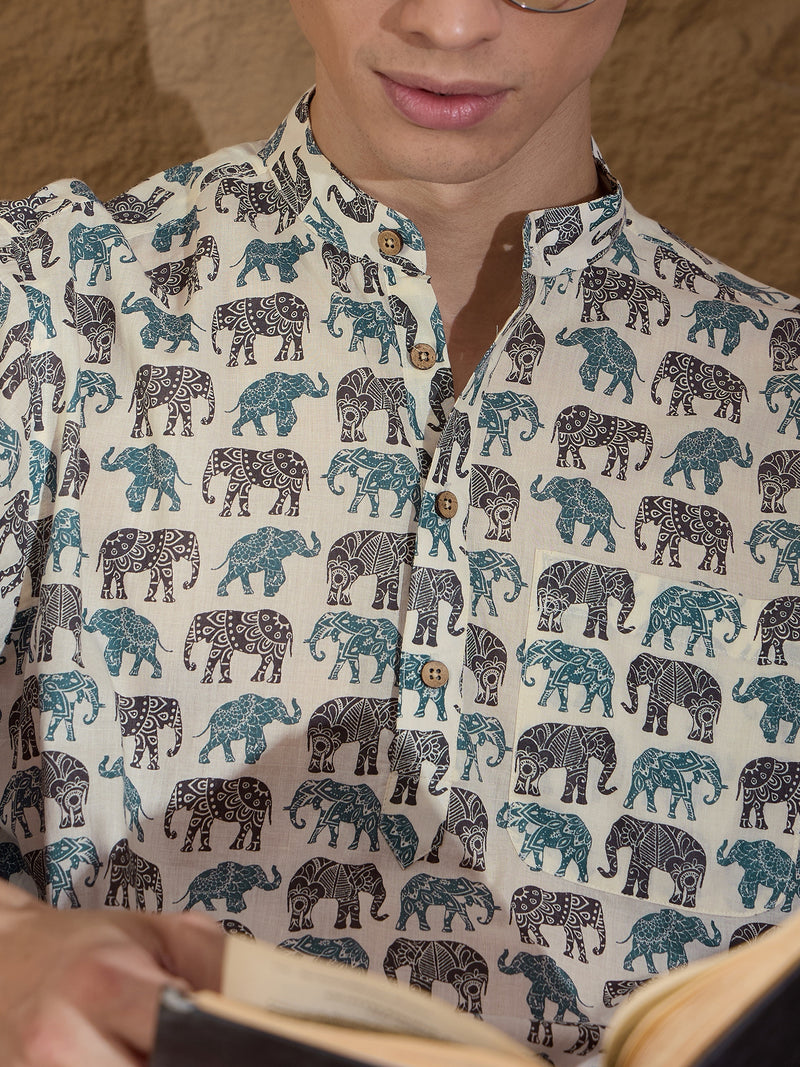 Block Printed Kurta