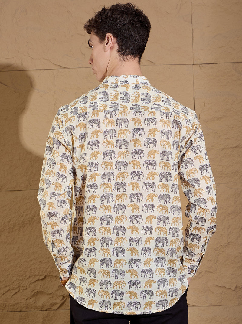 Block Printed Short Kurta