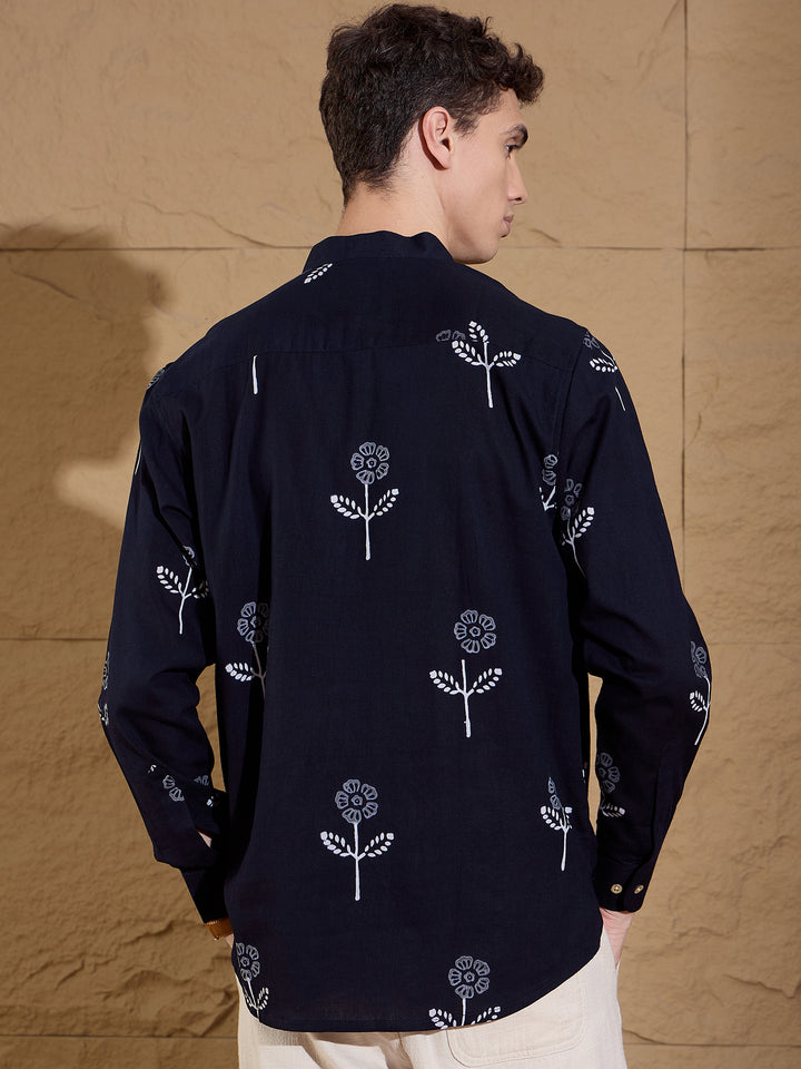 Floral Printed Short Casual Kurta