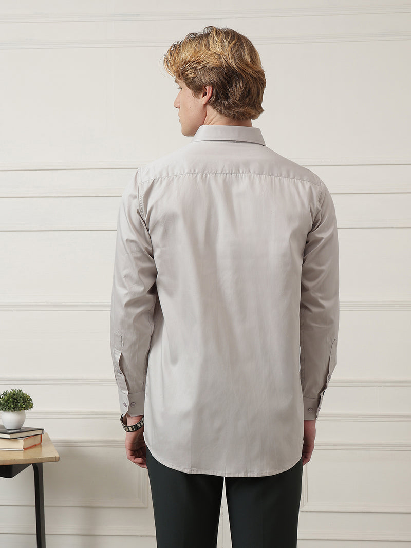 Spread Collar Formal Shirt