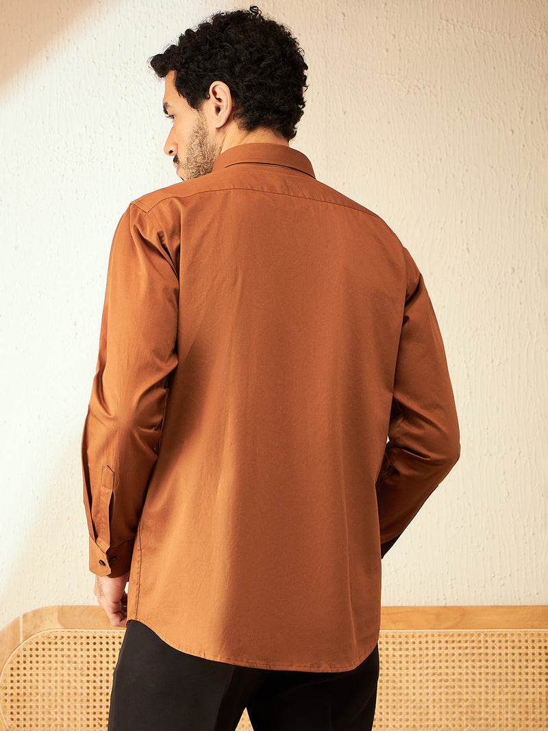 Brown: Formal Shirt