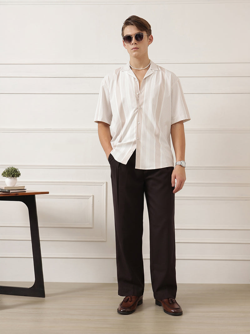 Wide Leg Pleated Korean Pant