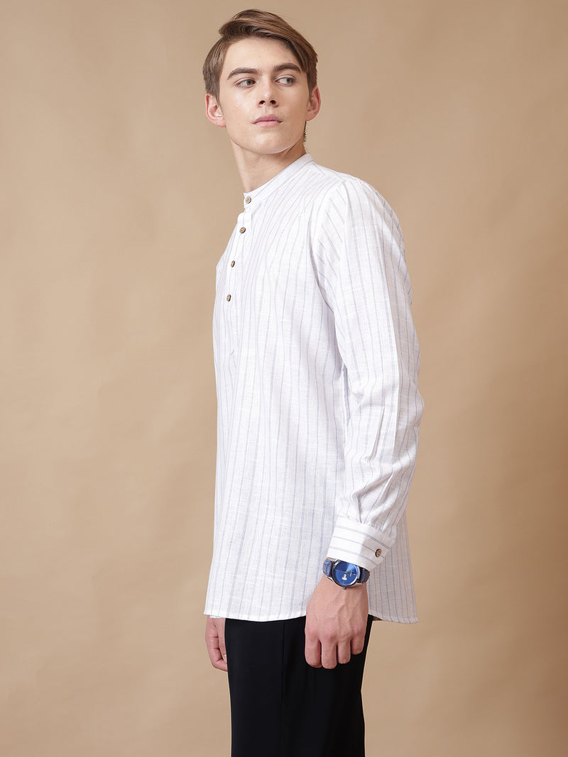 Everyday White Short Kurta