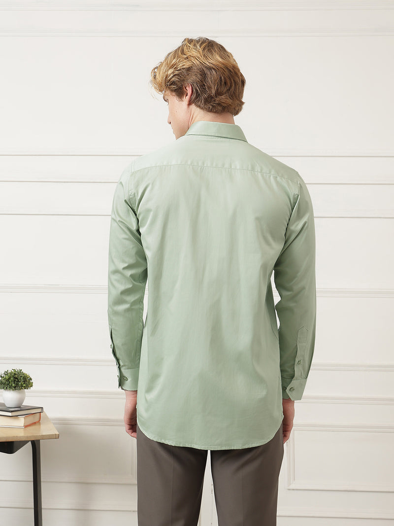 Spread Collar Formal Shirt
