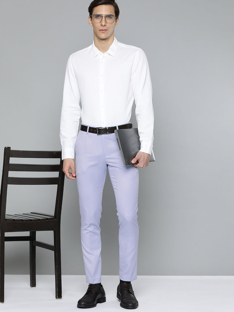 Blue Auto Fit Trousers